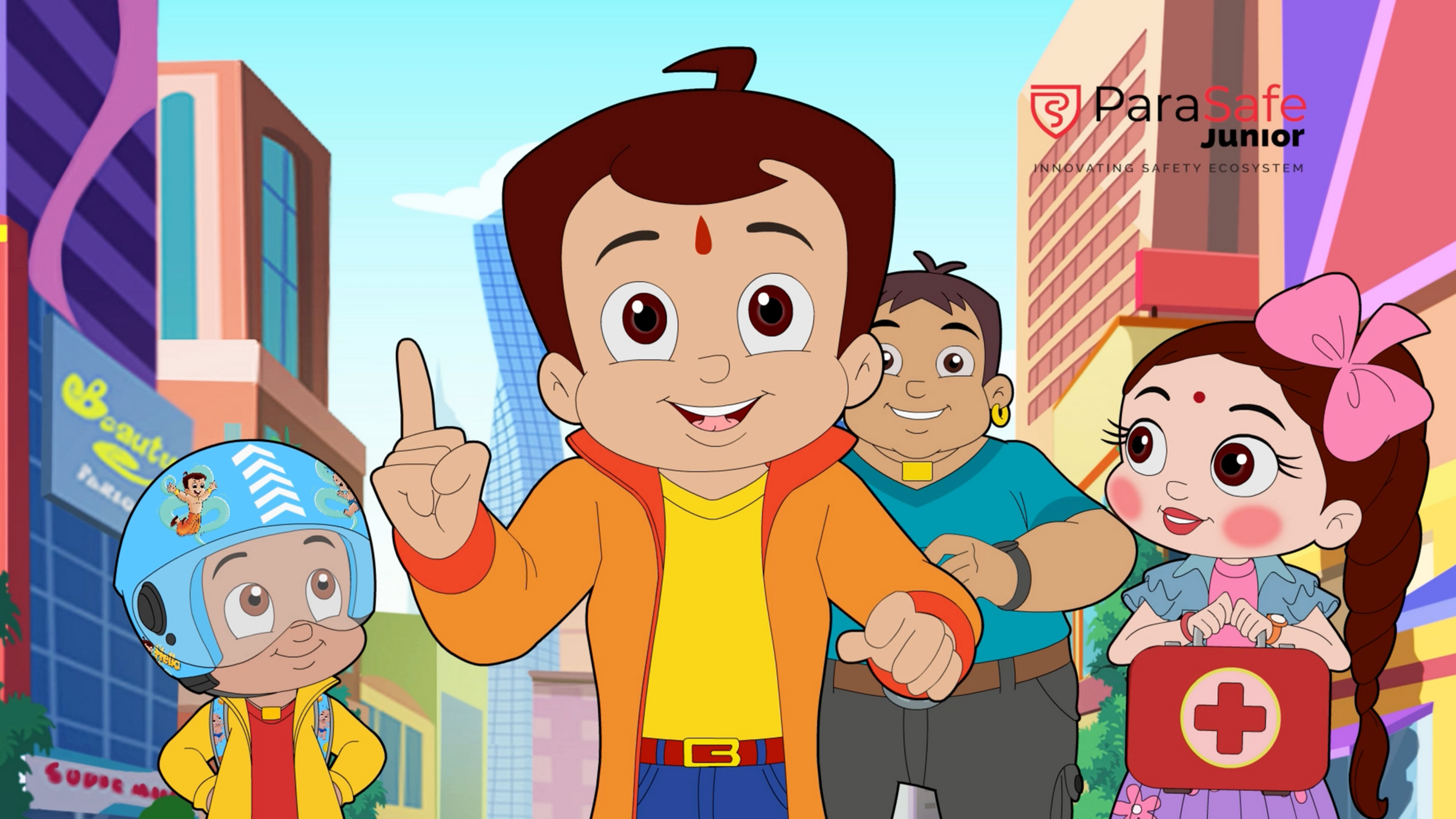 Parasafe ft. Chota Bheem Road Safety Film